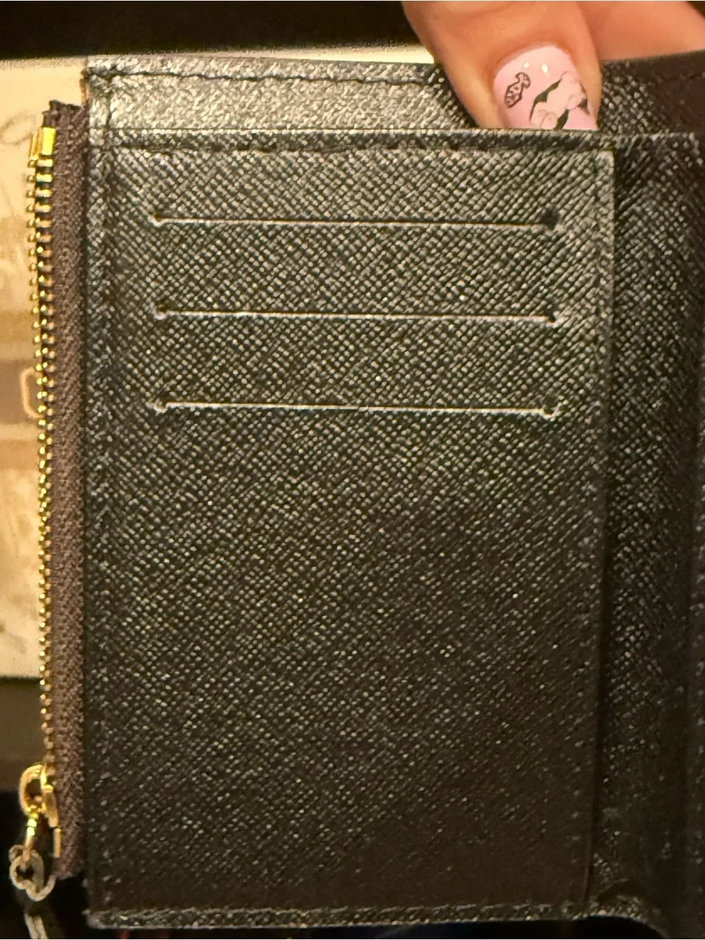 Monogram Envelope Wallet Brown/Tan